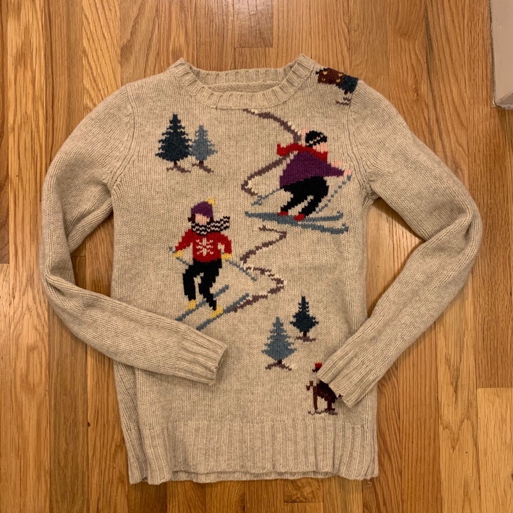 Jack Wills Christmas Ski Sweater size 4